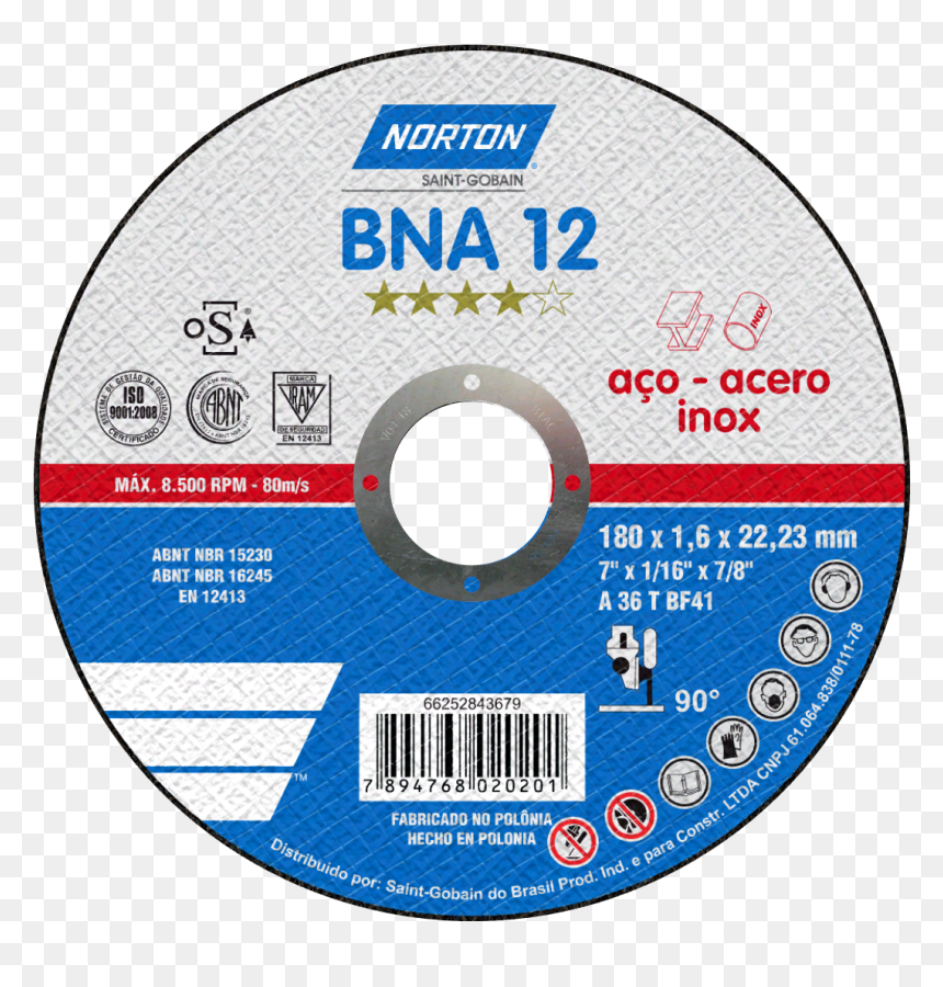 Norton Abrasives, HD Png Download - discos png