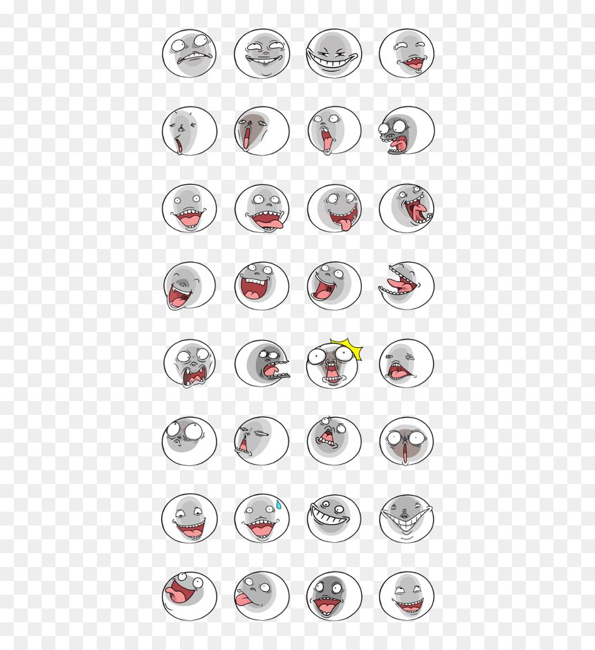 Emoji Krean2 - Circle, HD Png Download - gift emoji png