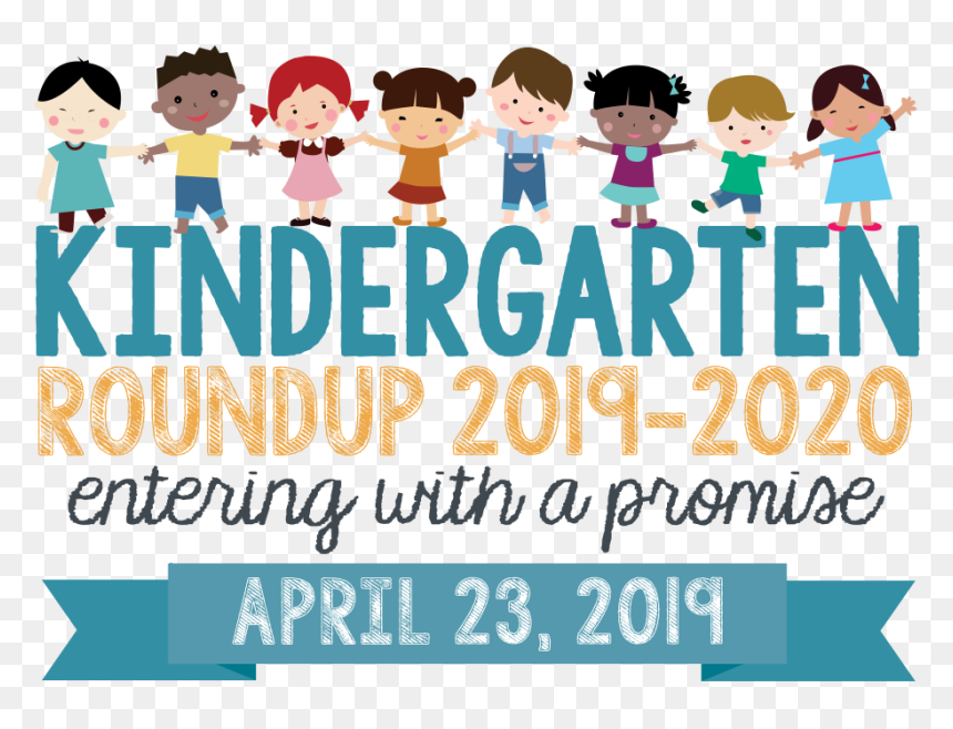 Kinder Roundup 2019-2019 - Kindergarten Round Up, HD Png Download - kindergarten graduation png