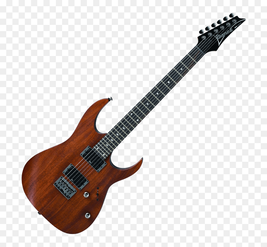Ibanez Rg421 Electric Guitar Transparent Png Image - Electric Guitar No Background, Png Download - ibanez logo png