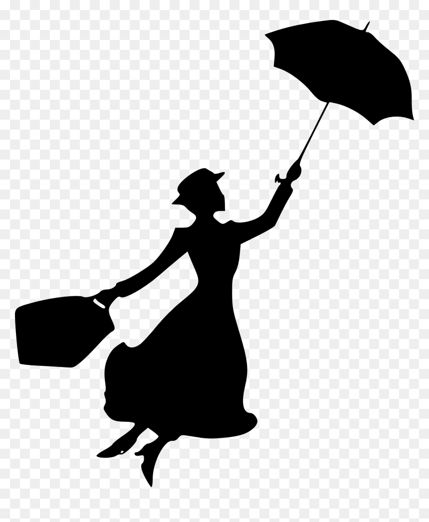 Shadow Of Mary Poppins, HD Png Download - mary poppins logo png