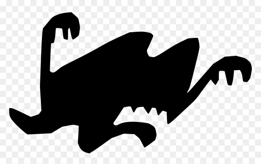 Transparent Computer Mouse Clipart Black And White - Phantom Clip Art, HD Png Download - mouse silhouette png