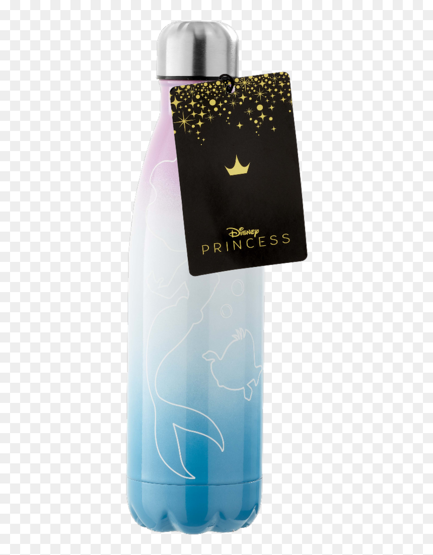Water Bottle, HD Png Download - little mermaid silhouette png