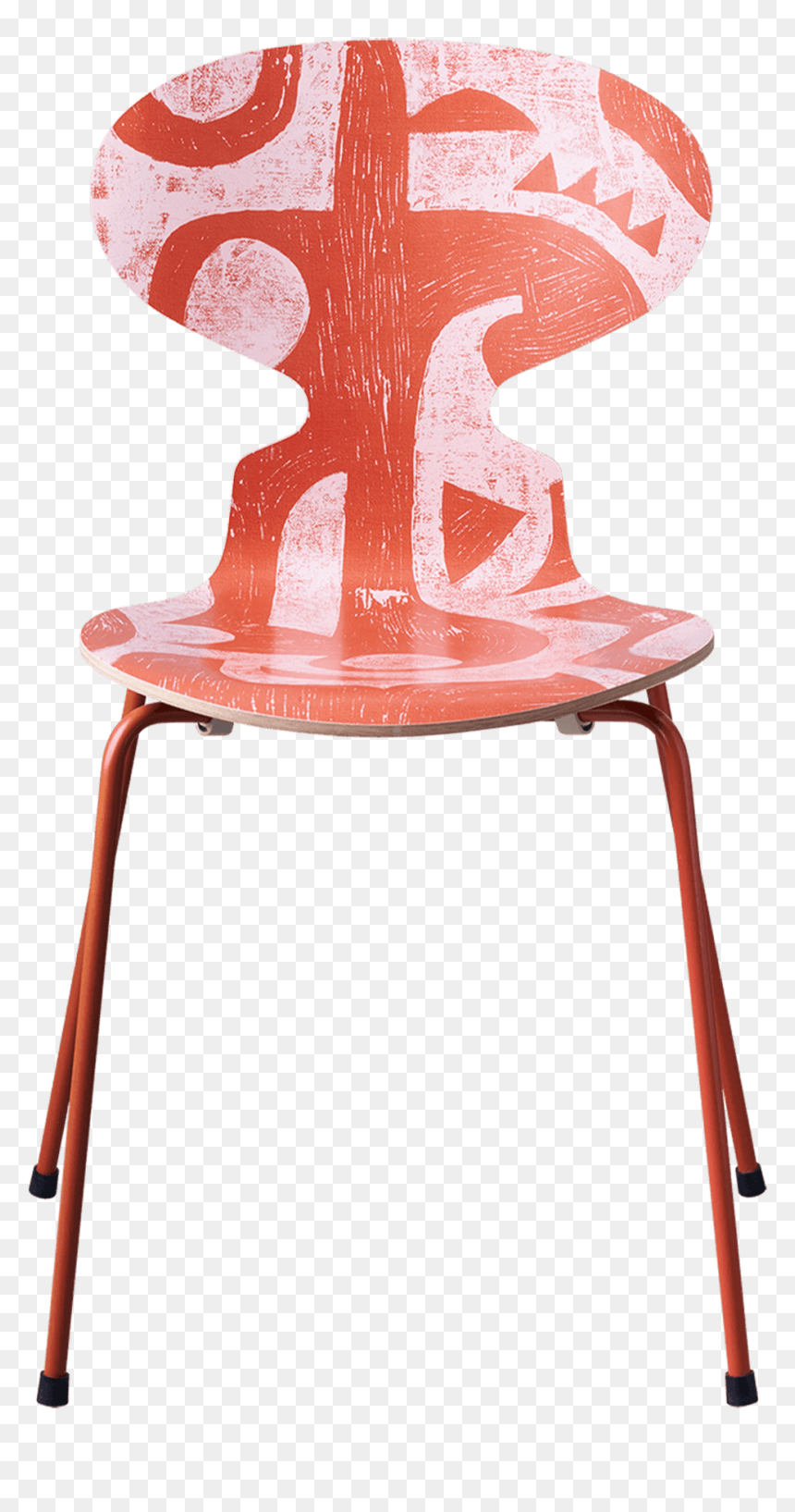 Ant™ Deco - Orange Silhouette - Ant Chair, HD Png Download - chair silhouette png