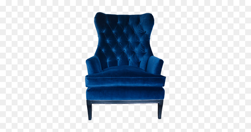 Club Chair, HD Png Download - chair silhouette png