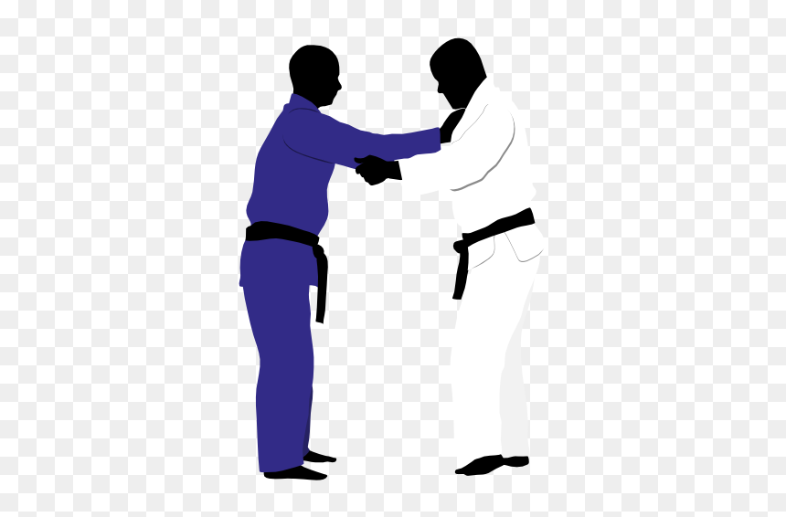 Karate, HD Png Download - martial arts silhouette png