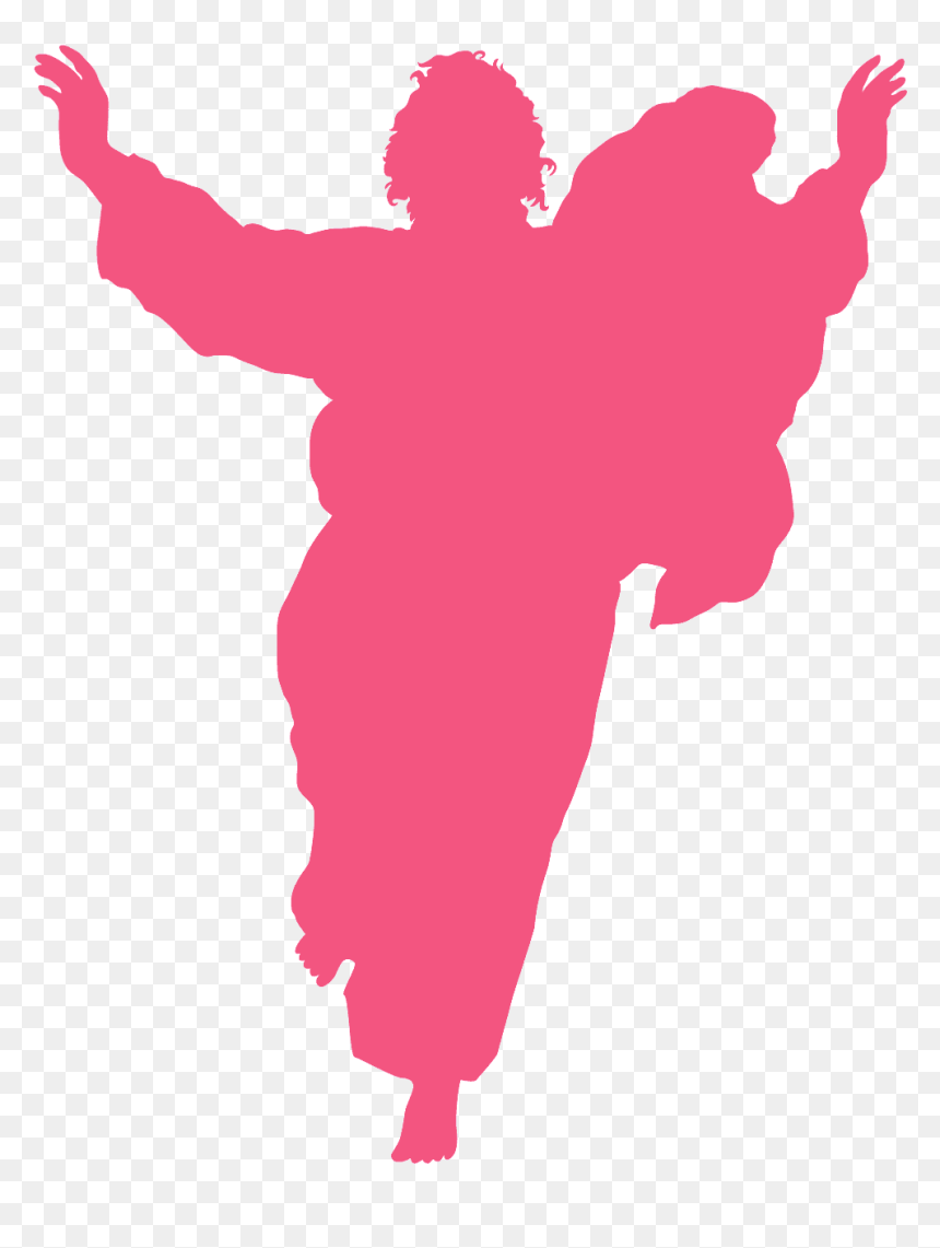 God Silhouette, HD Png Download - martial arts silhouette png