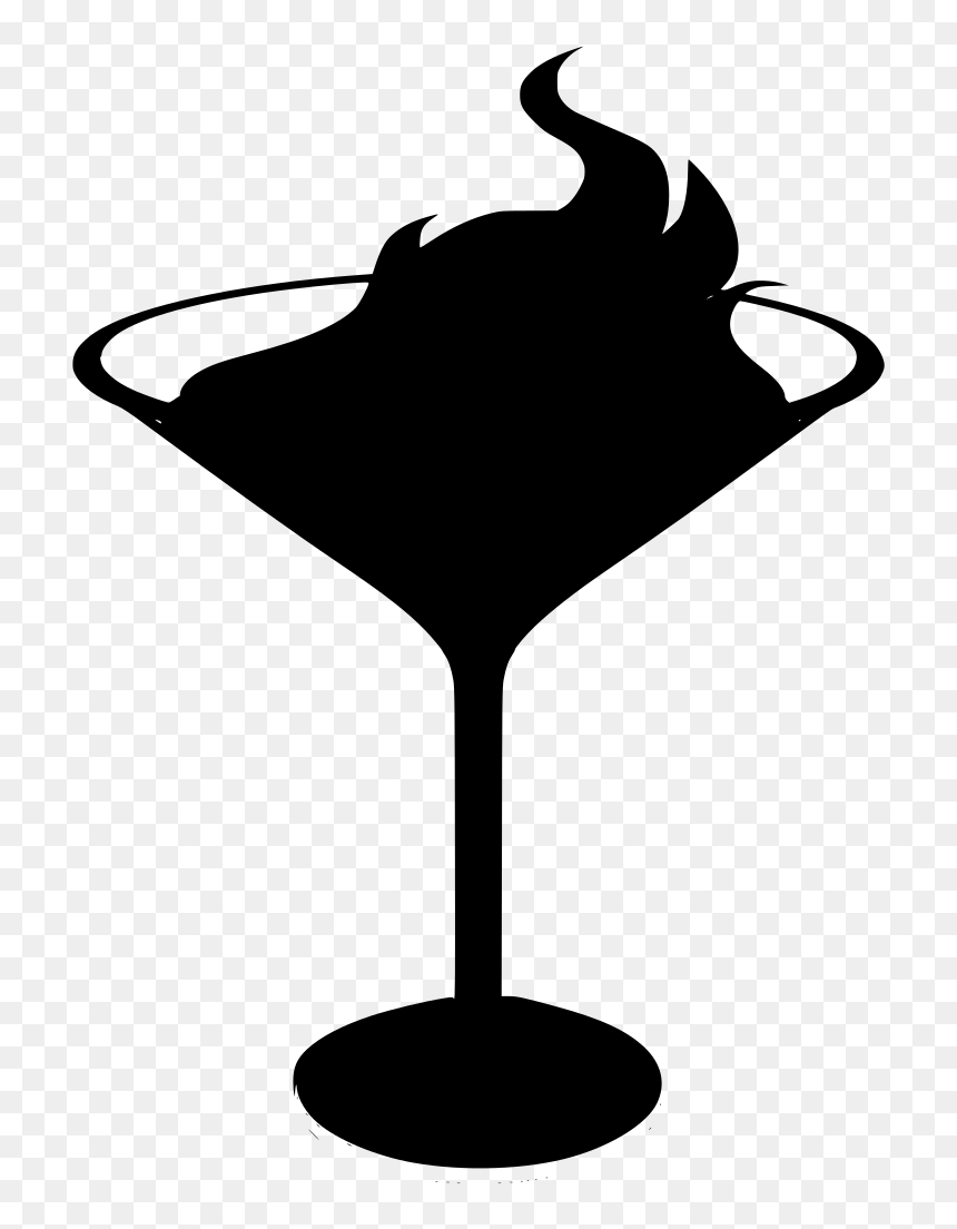 Clip Art, HD Png Download - cocktail silhouette png
