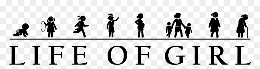Silhouette, HD Png Download - girls silhouette png