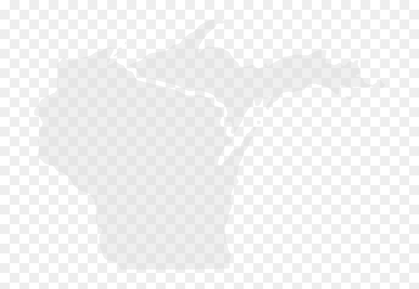 Lighting Agency Serving Wisconsin And The Upper Peninsula - Michigan Mitten And Up, HD Png Download - landscape silhouette png