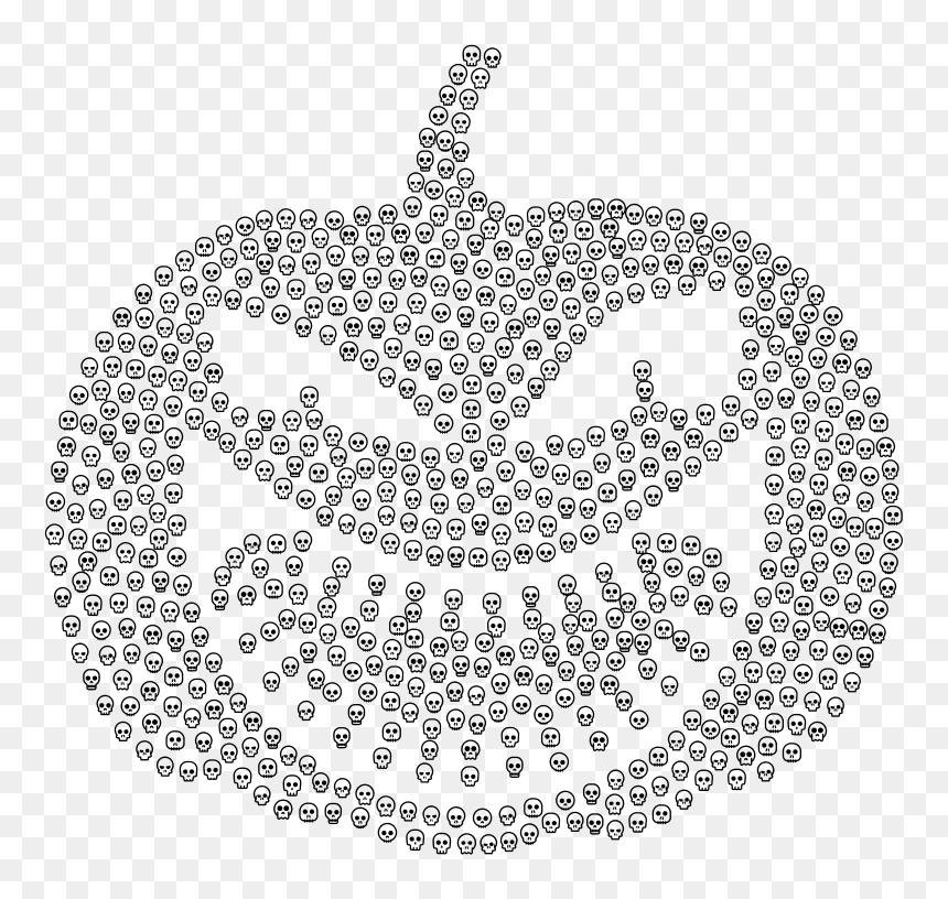 Evil Jack O Lantern Silhouette 4 Skull Emoji - Challenger Icon S10 Lol, HD Png Download - jack o lantern silhouette png
