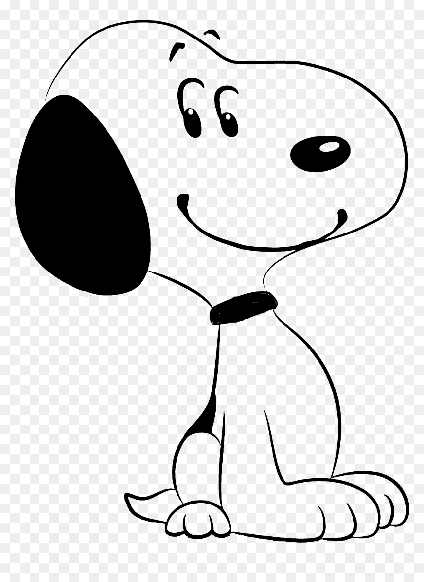 Snoopy Pictures At Getdrawings - Snoopy Free Png Clipart, Transparent Png - basketball clipart black and white png
