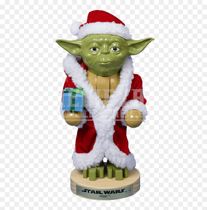 Star Wars Santa Yoda Nutcracker - Star Wars Nussknacker, HD Png Download - santa outfit png