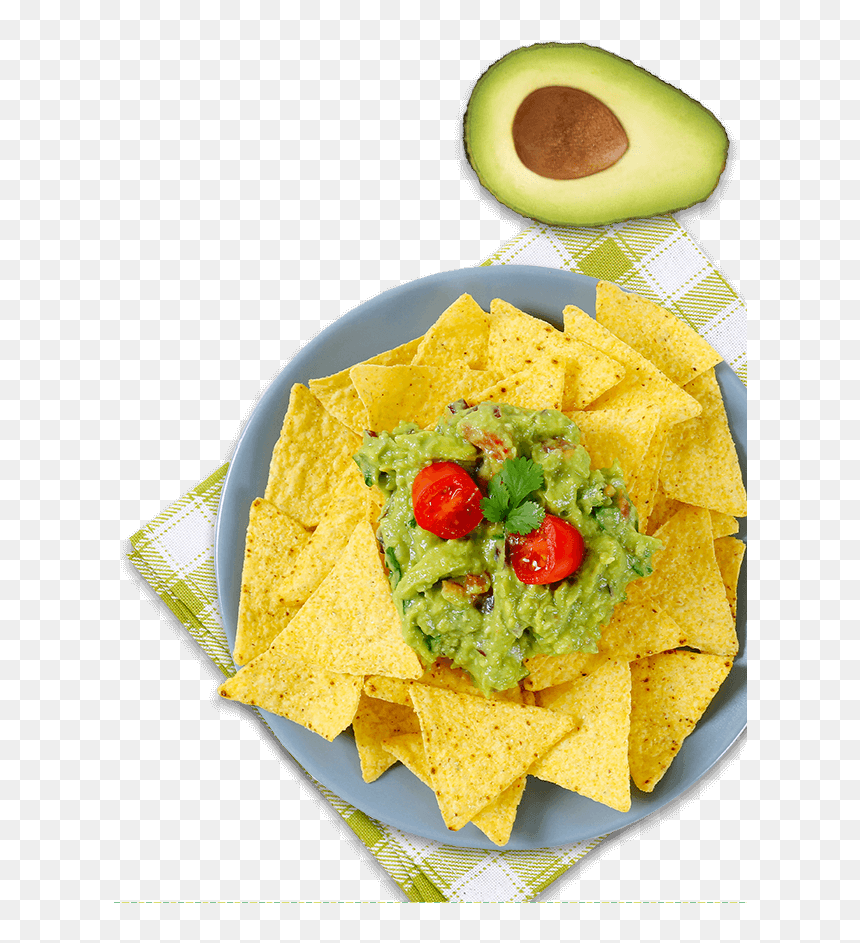 Avocado, HD Png Download - nachos con queso png