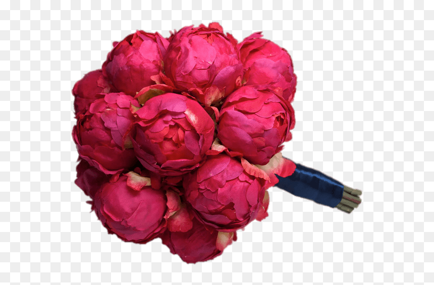 Bouquet Of Dark Pink Peonies - Bouquet Peony Transparent Background, HD Png Download - pink peony png