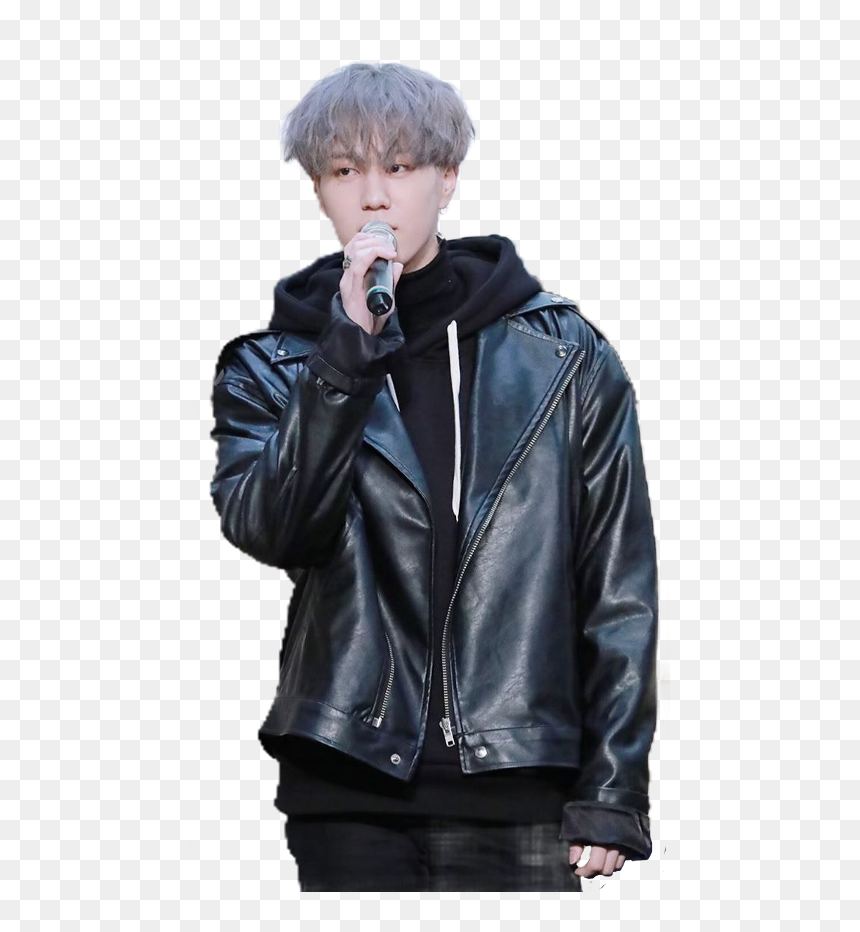 Yugyeom Got7 Yugyeomgot7 Freetoedit - Leather Jacket, HD Png Download - niko bellic png