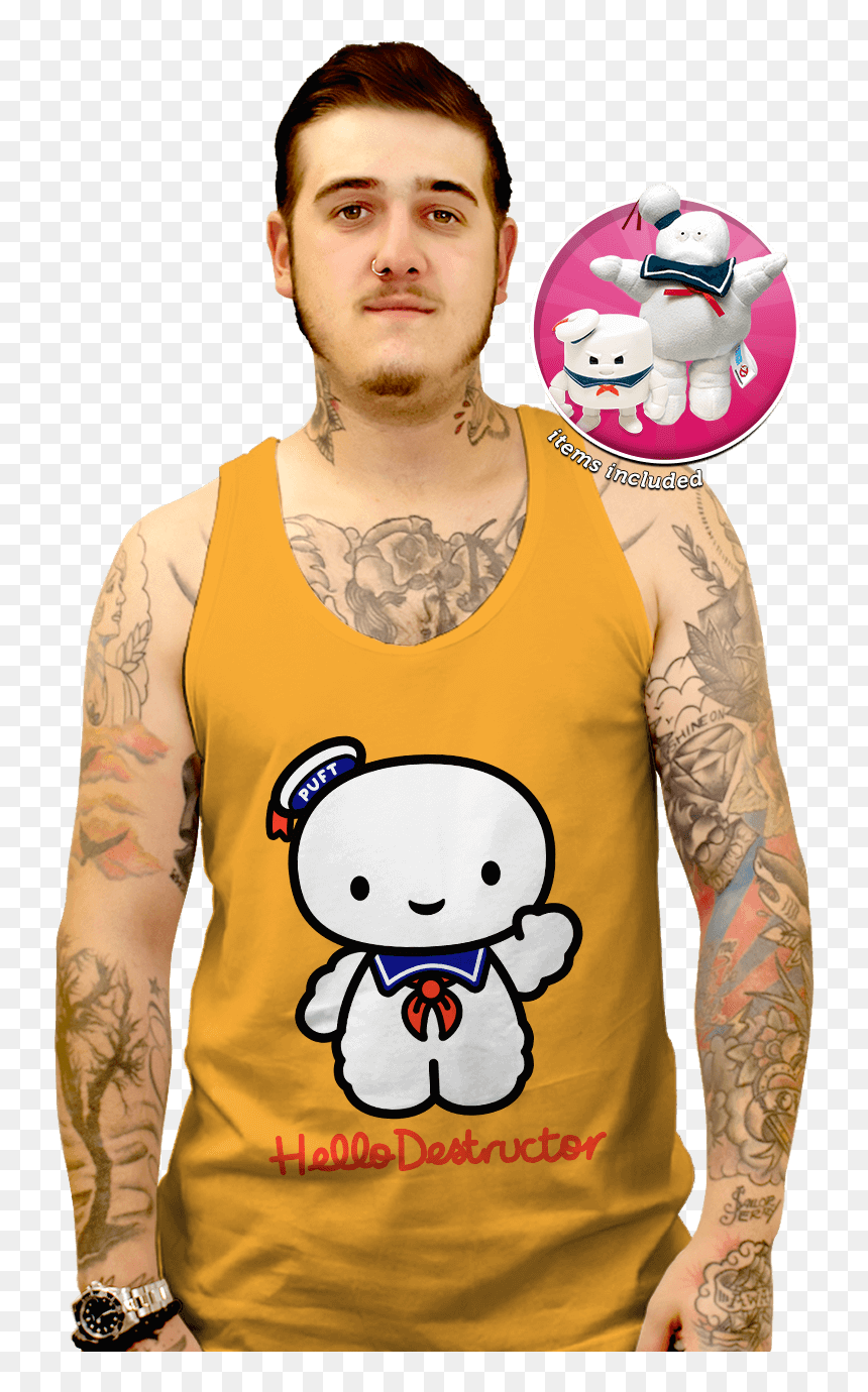 T-shirt, HD Png Download - stay puft png