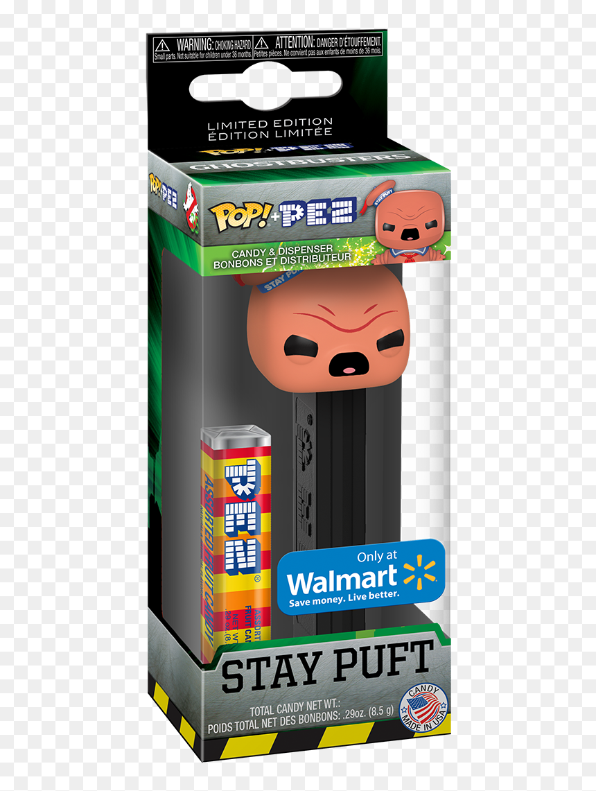 Ghostbusters Pez Funko, HD Png Download - stay puft png