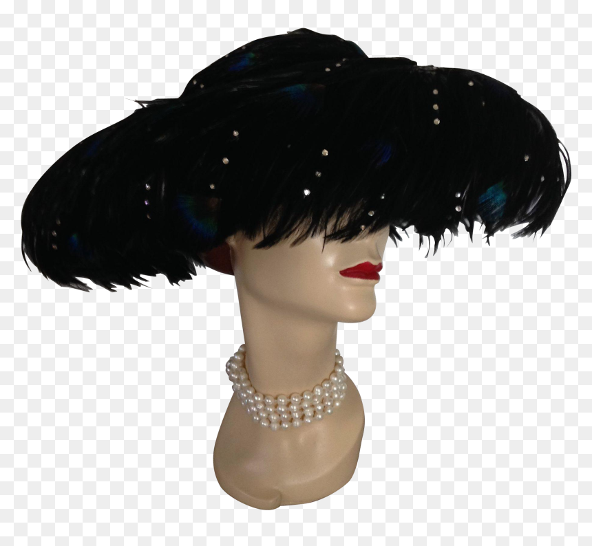Headpiece, HD Png Download - feather hat png