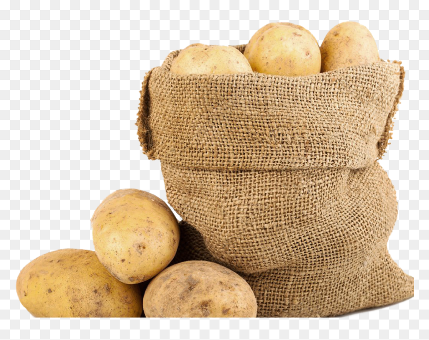 100% New Zealand - Russet Burbank Potato, HD Png Download - sack of potatoes png