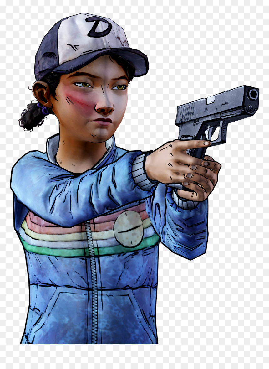 Walking Dead Rick And Clementine, HD Png Download - twd png