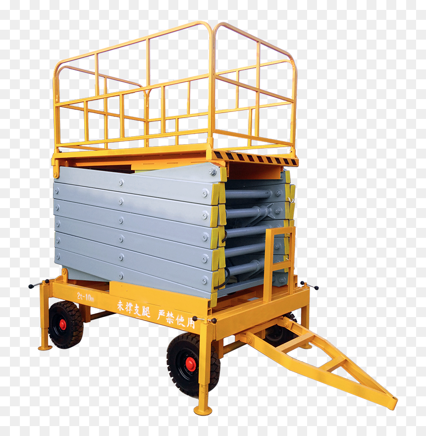 Cart, HD Png Download - scissor lift png