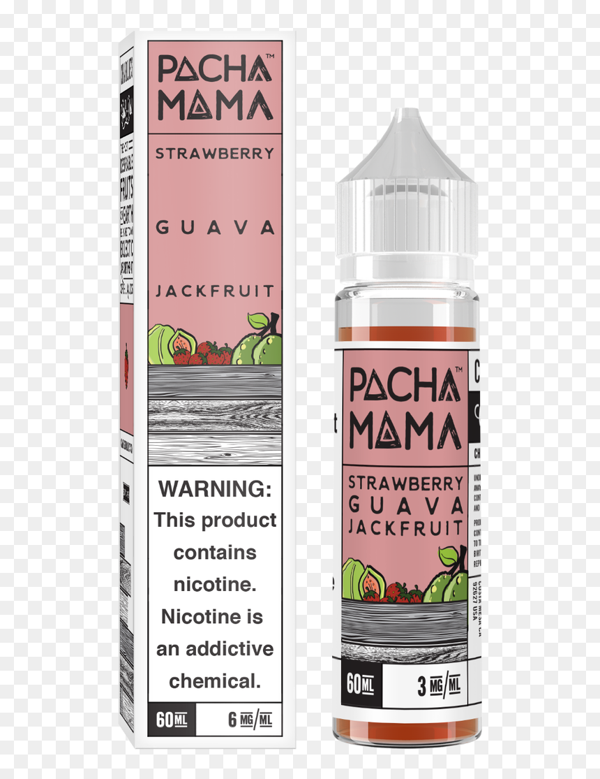 Pachamama Strawberry Guava Jackfruit, HD Png Download - dripping liquid png