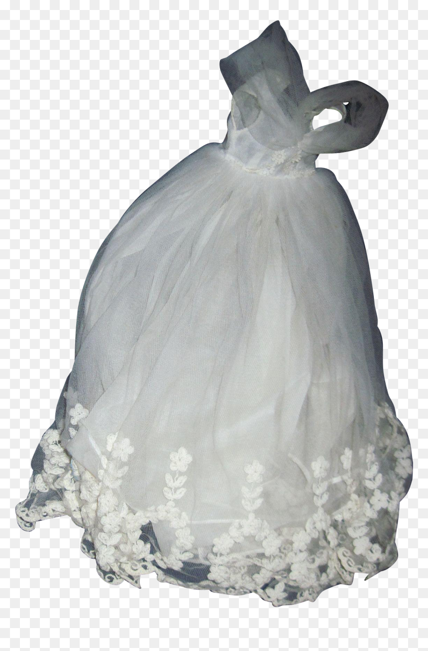 Vintage Elise Madame Alexander Doll Bride Dress Veil - Gown, HD Png Download - vintage doll png