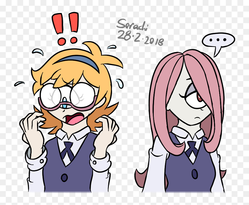 Little Cyclops Academia - Little Witch Academia Sucyboxing, HD Png Download - sucy png