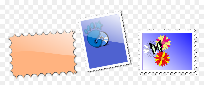 Stamps Postal Mail Free Photo - Perangko Clipart, HD Png Download - envelope stamp png