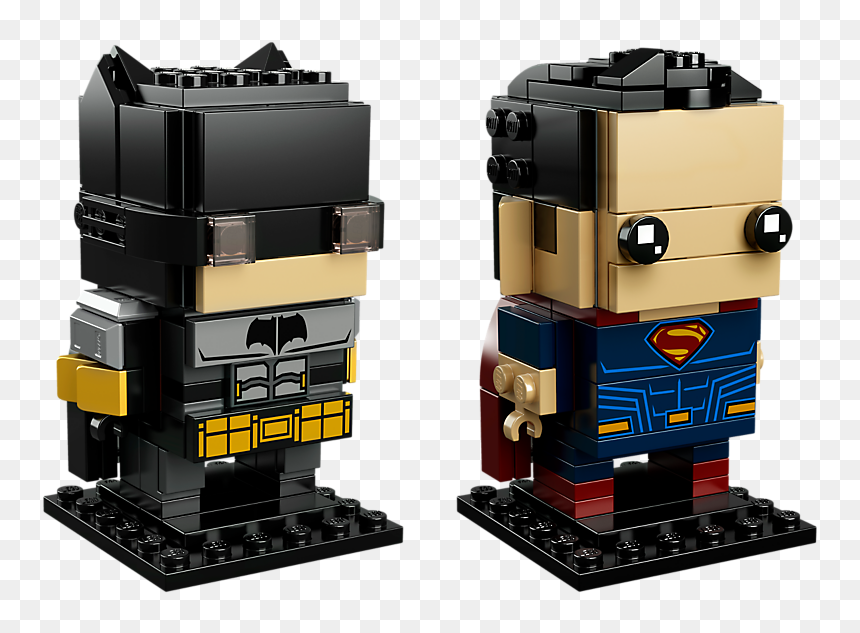 Tactical Batman™ & Superman - Brickheadz Batman And Superman, HD Png Download - batman flying png