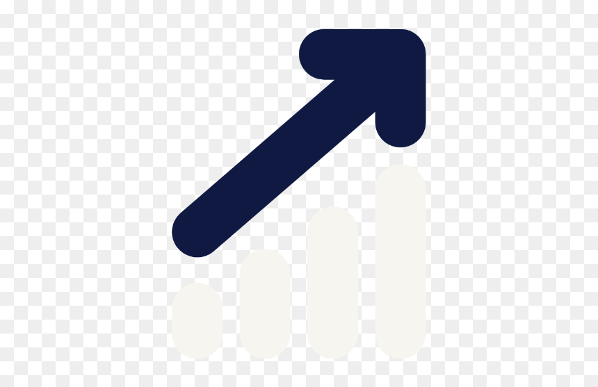 Kick American Football, HD Png Download - rising arrow png