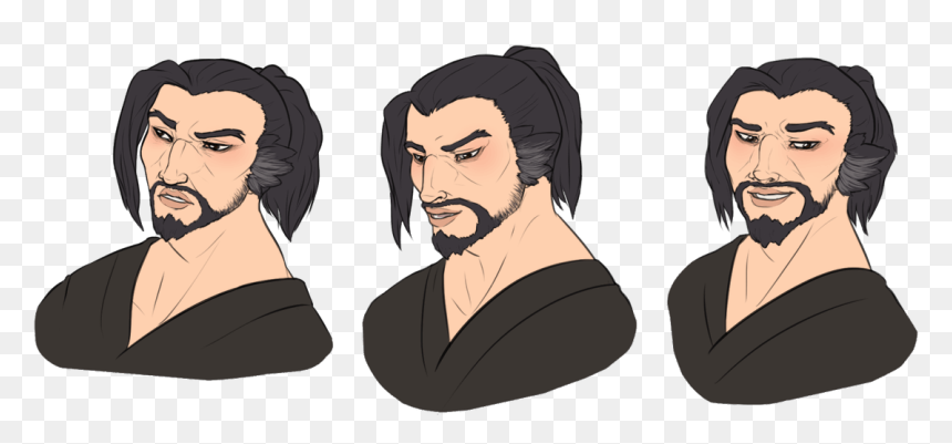 Illustration, HD Png Download - hanzo face png