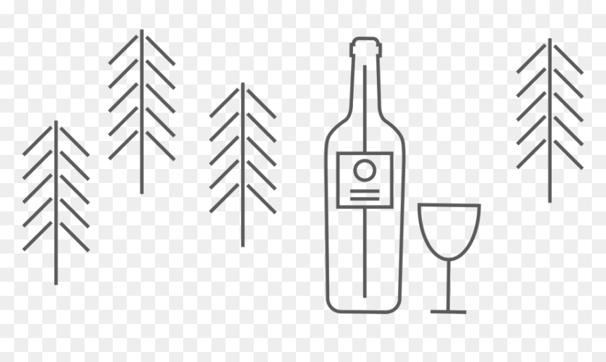 Transparent Wine Bottle Clip Art - Glass Bottle, HD Png Download - coors light bottle png