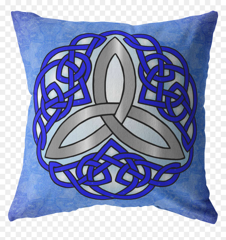 Celtic,celticart,celtic Knot, Celtic Cross,celtic Trinity"
 - Cushion, HD Png Download - trinity knot png