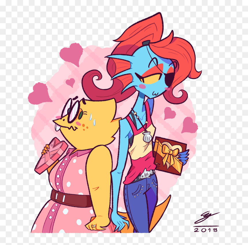 Cartoon, HD Png Download - undertale alphys png