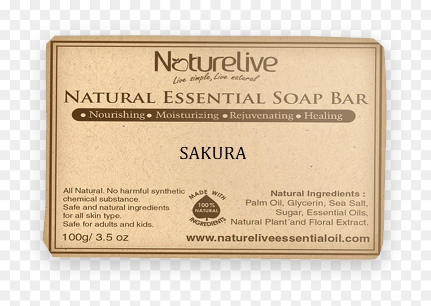 Sakura Soap Bar - Diploma, HD Png Download - soap bar png