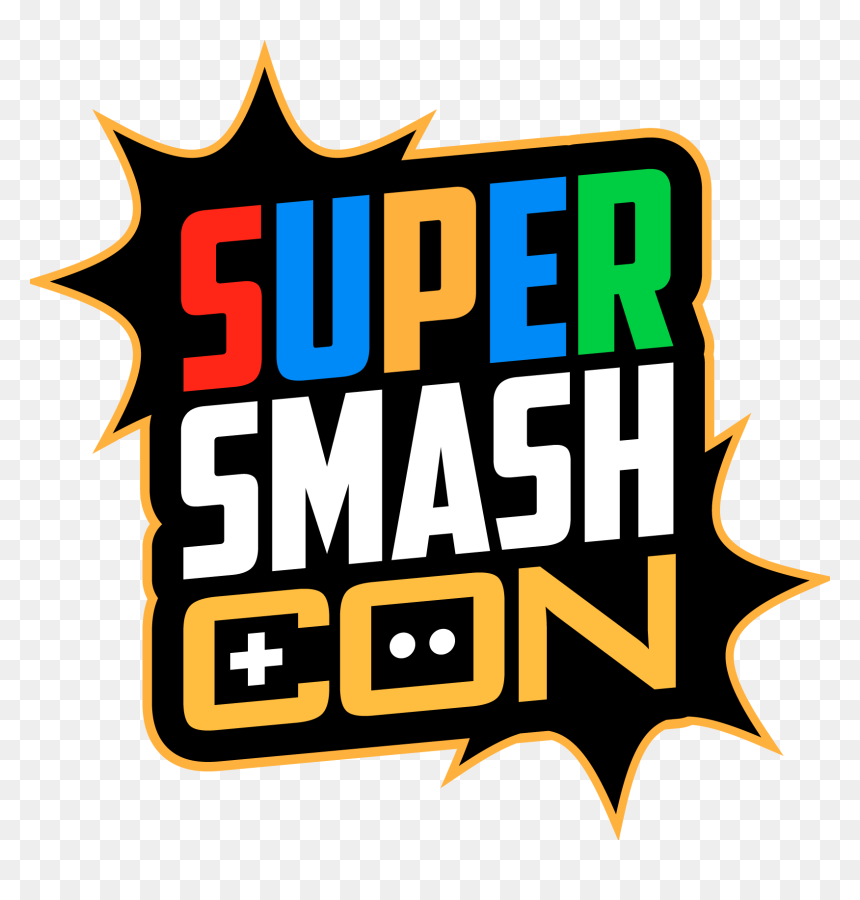Super Smash Con Logo, HD Png Download - super smash bros logo png