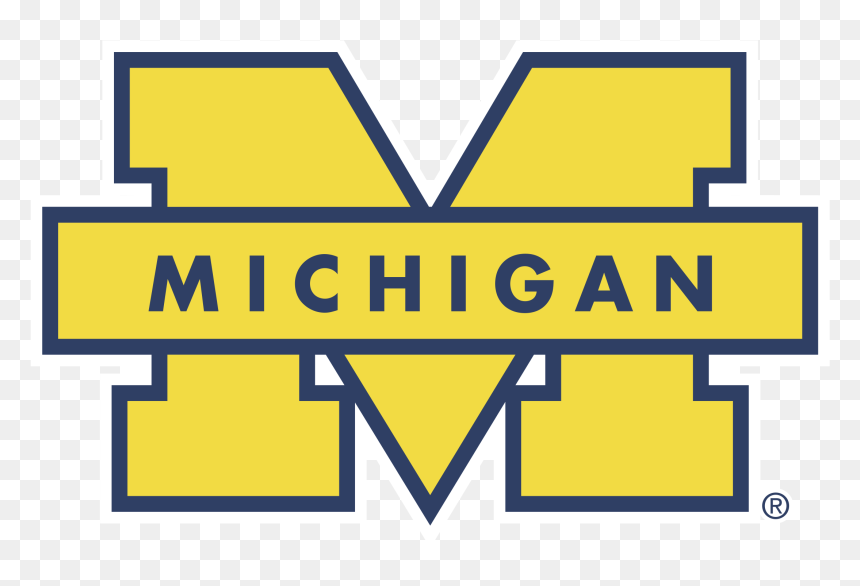 University Of Michigan Svg, HD Png Download - michigan logo png