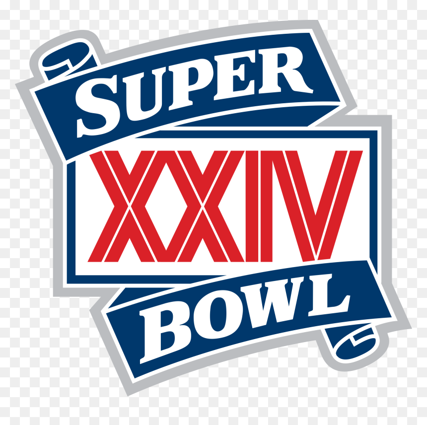 Super Bowl 24 Logo, HD Png Download - san francisco 49ers logo png