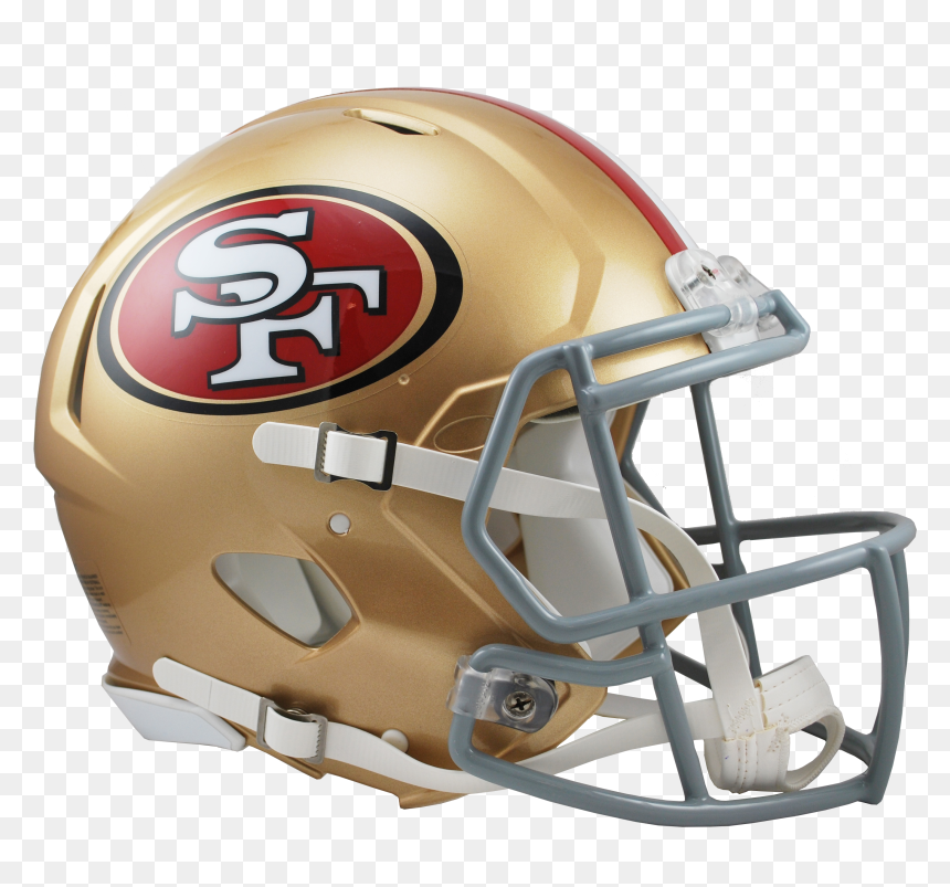 49ers Helmet, HD Png Download - san francisco 49ers logo png