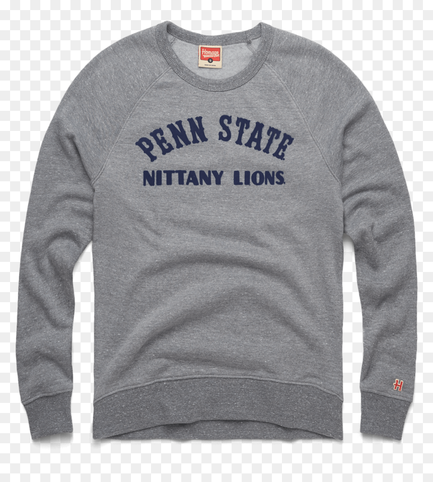 Long-sleeved T-shirt, HD Png Download - penn state logo png