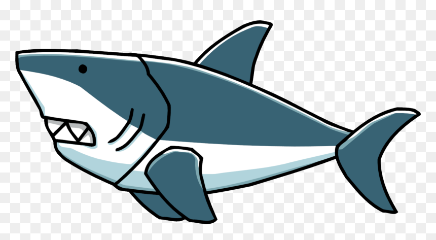 Great White Shark Clip Art, HD Png Download - san jose sharks logo png