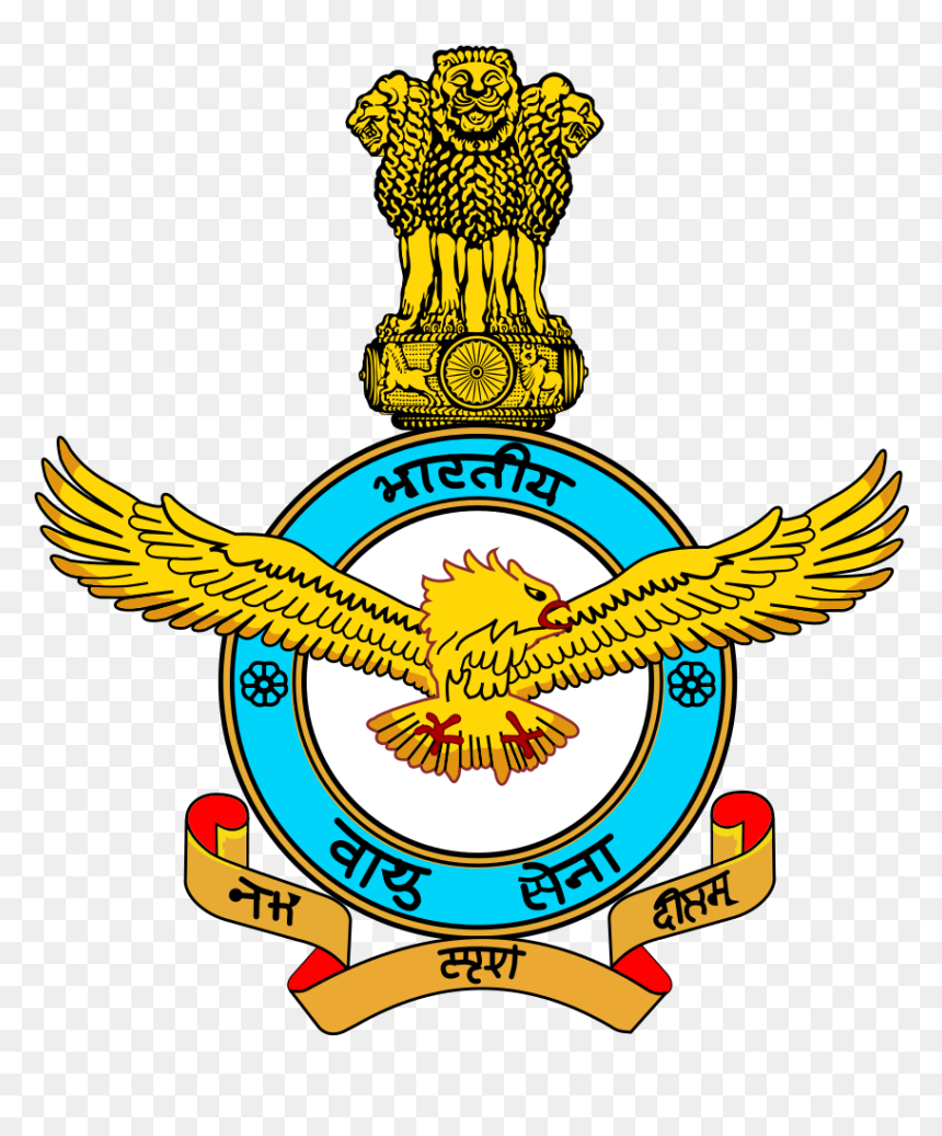 Indian Air Force Logo, HD Png Download - air force logo png