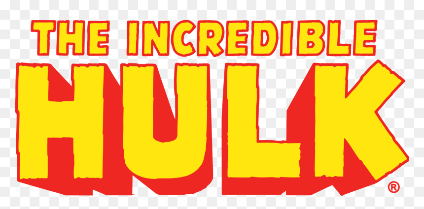 Incredible Hulk Comic Logo, HD Png Download - hulk logo png