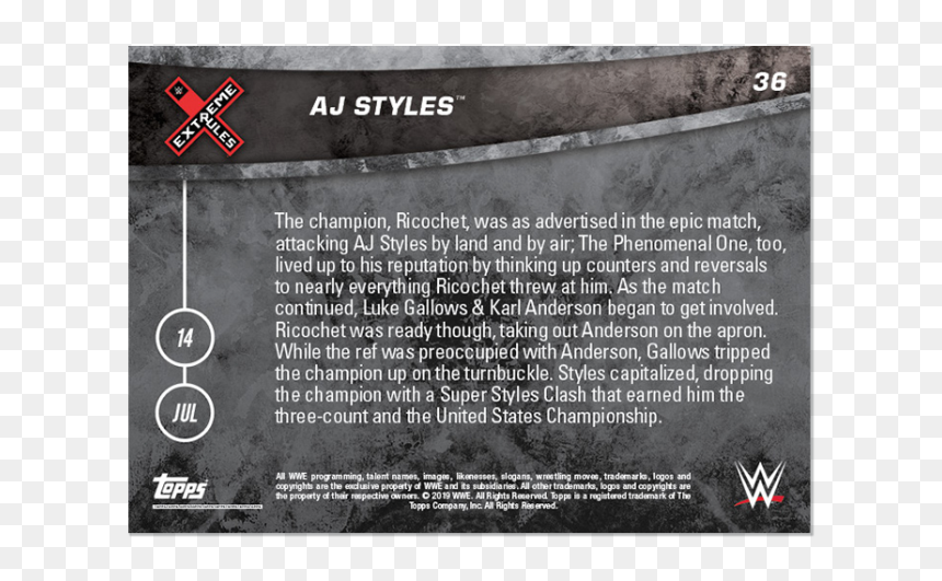 Becky Lynch, HD Png Download - aj styles logo png