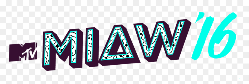 Premios Miaw Png, Transparent Png - mtv logo png