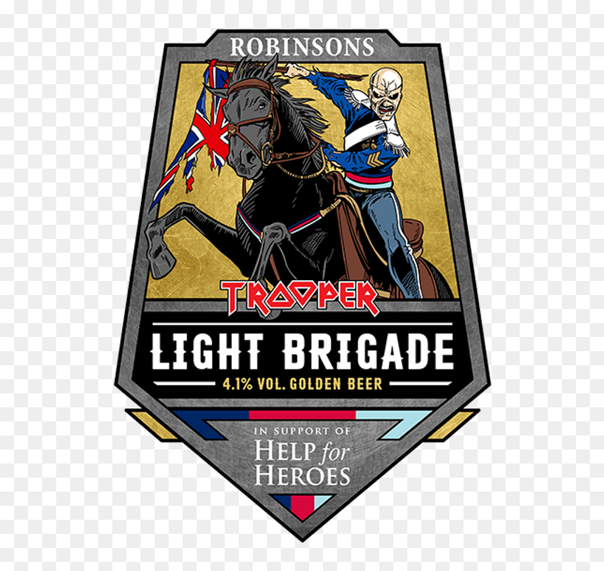Iron Maiden Light Brigade, HD Png Download - iron maiden logo png