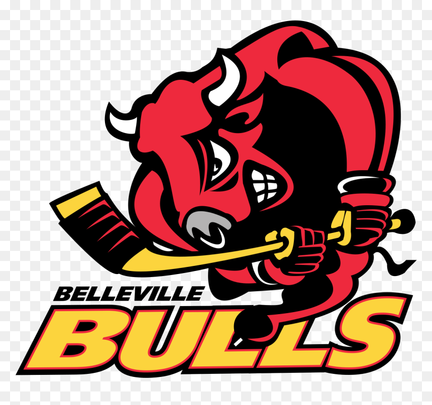 Belleville Bulls Logo, HD Png Download - bulls logo png