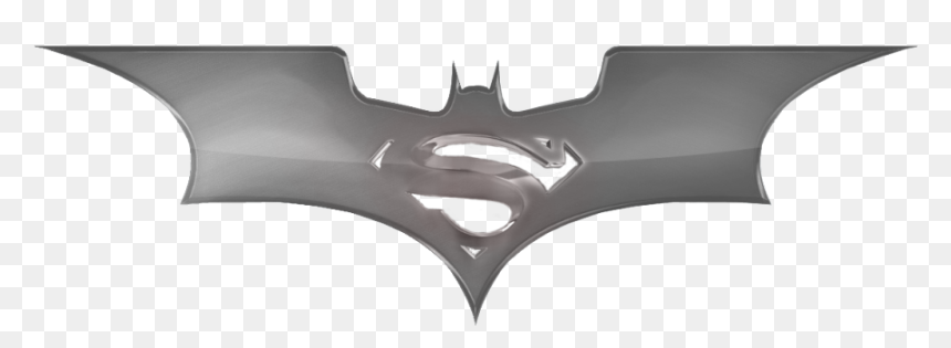 Batman Black And White Logo, HD Png Download - supergirl logo png